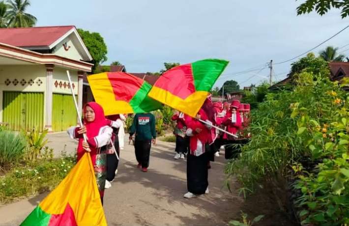 Ekstrakulikuler Drum Band MTs Muhammadiyah Pulau Punjung