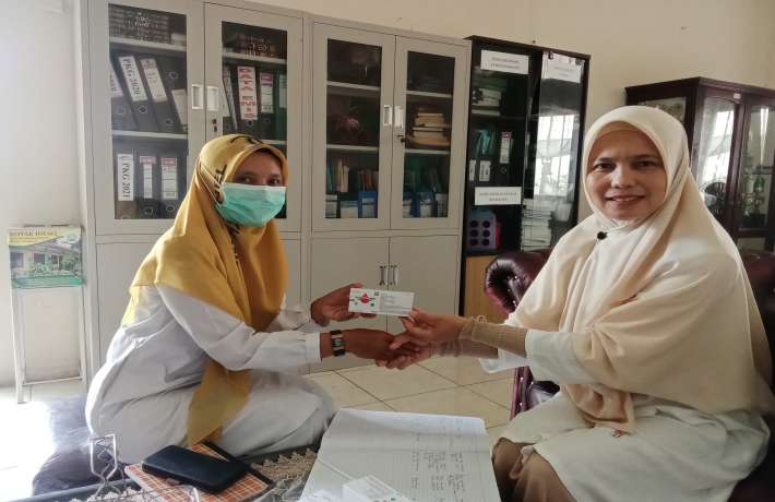 MTs Muhammadiyah Pulau Punjung Distribusikan Tablet Tambah Darah untuk Cegah Anemia pada Siswi