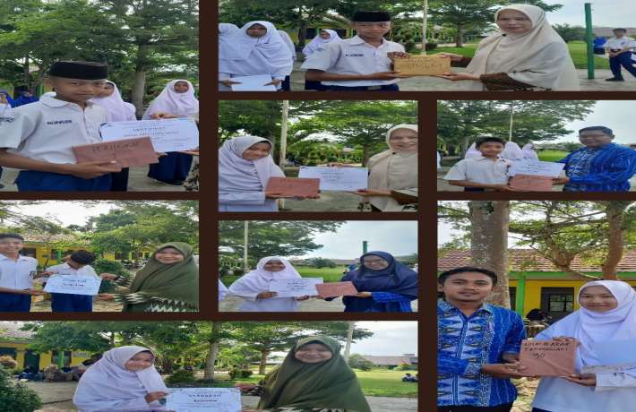 Rapor Hasil Belajar Dibagikan  Madrasah MTs Muhammadiyah Pulau Punjung Apresiasi Perjuangan Pelajar